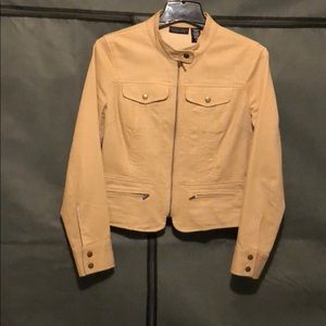 Apostrophe Tan Stretch Jacket
